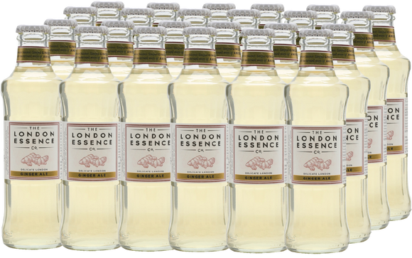 London Essence Delicate Ginger Ale 24x200ml pack