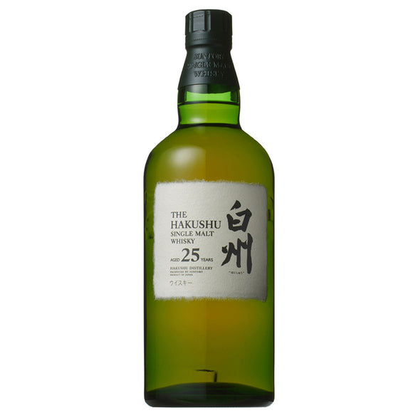 Hakushu 25 Years Japanese Whisky